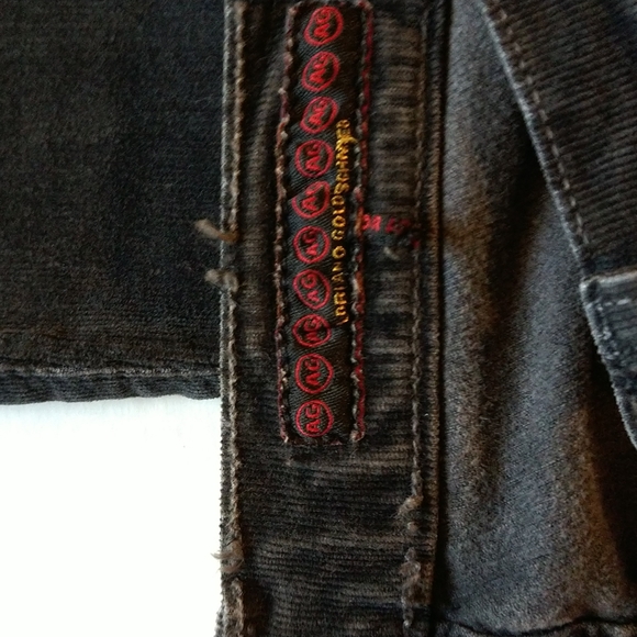 VGUC. AG The Angel black corduroy flare pants. - Picture 6 of 12